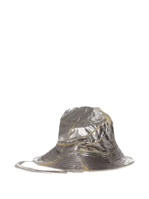 Rick Owens Gilligan bucket hat Silver DA02E7479NPF