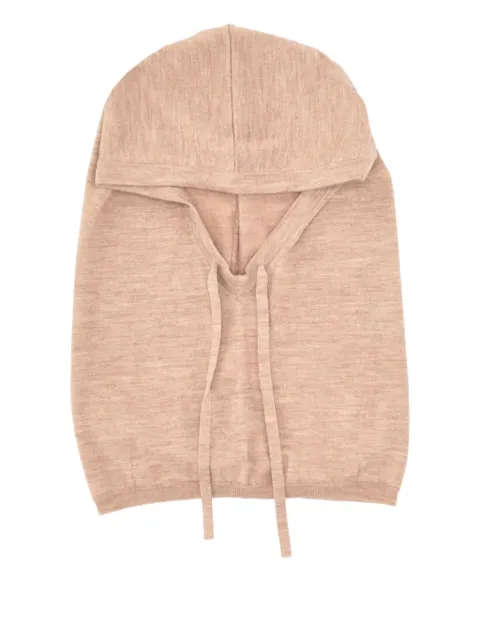 P.A.R.O.S.H. hooded balaclava Neutrals D000533LIME25