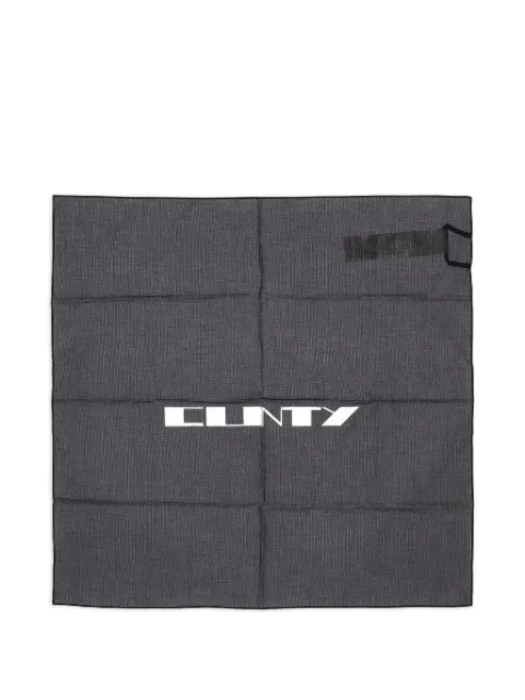 Rick Owens DRKSHDW Concordians bandana Black DA02E7471SCAEP