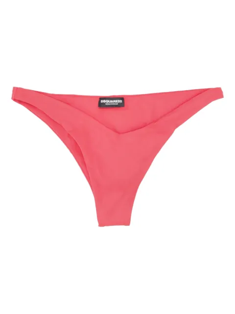 DSQUARED2 logo-detail bikini bottoms Pink D6B225040ISA01