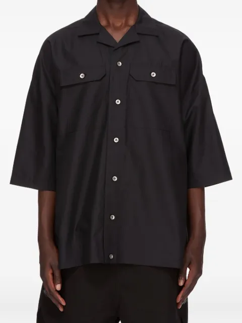Rick Owens Magnum Tommy shirt Black DU01E3290CVS