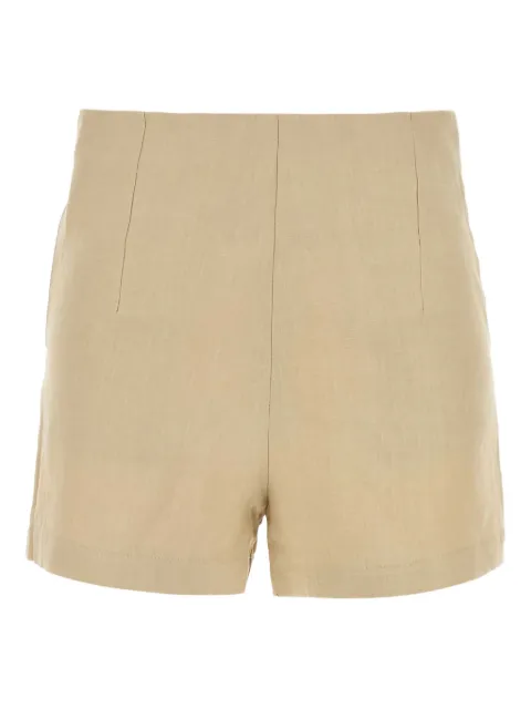 Le Kasha Ezbet linen shorts Neutrals EZBET