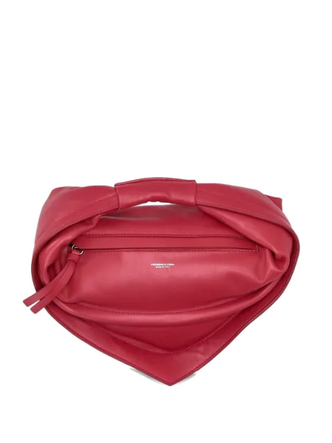 FEDERICO CINA leather shoulder bag Red MDTB0101