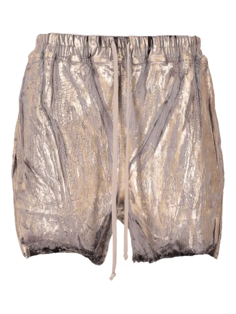 Rick Owens drawstring shorts Gold RR01E5306SGMC