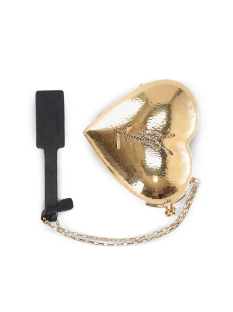 Saint Laurent heart mini bag Gold 834425JAAIU