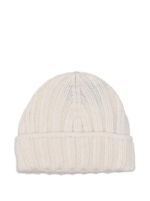 La-Rose ribbed beanie Neutrals A14WS