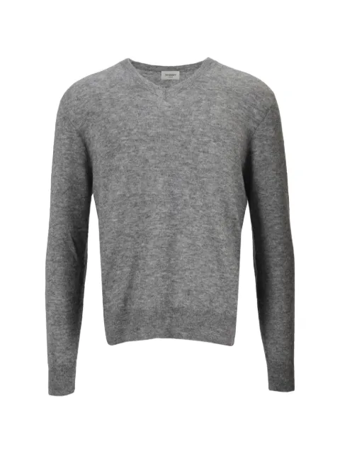 Saint Laurent V-neck knitwear Grey 781571Y76LZ