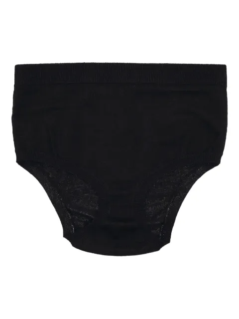 P.A.R.O.S.H. ribbed-trim briefs Black D500695BABYSTRETCH