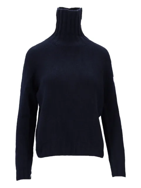 La-Rose roll-neck sweater Blue D224WS