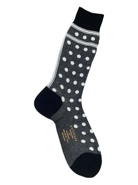 Antipast polka dot socks Grey ANP354