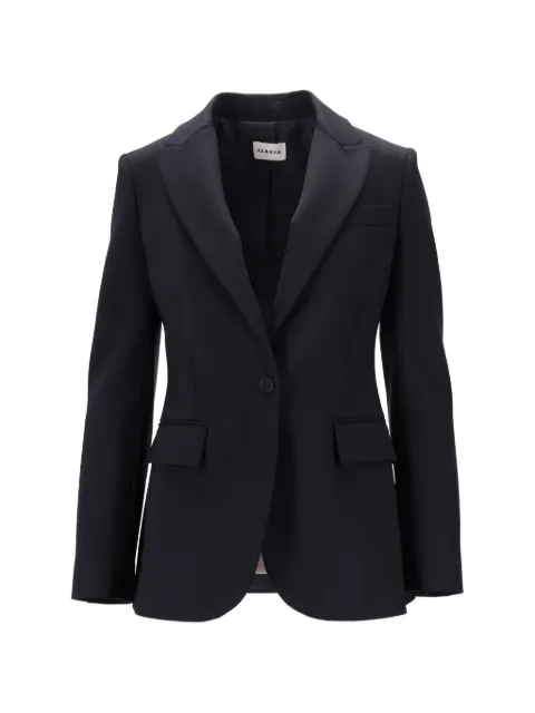 P.A.R.O.S.H. Giacca notched lapel jacket Blue D420053LILIUXY25