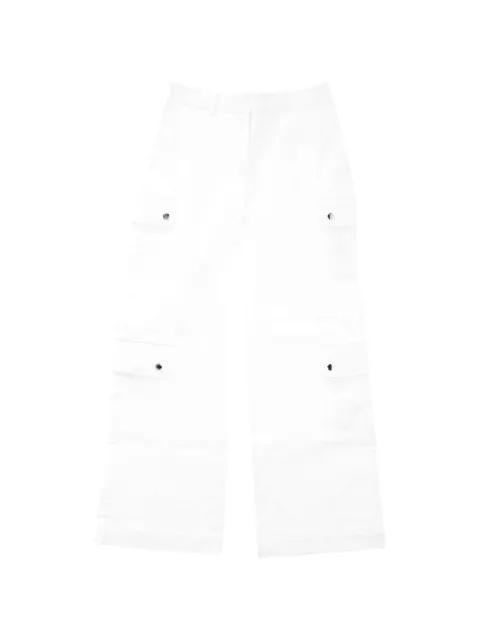 P.A.R.O.S.H. Celebrity cargo pants White D230738CELEBRITY