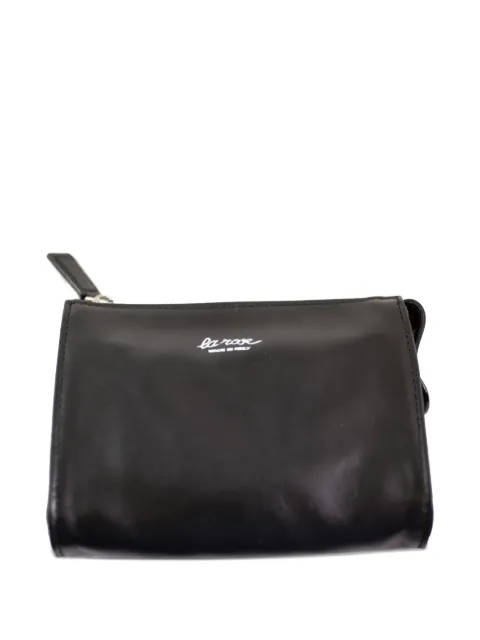 La-Rose leather make-up bag Black 50131