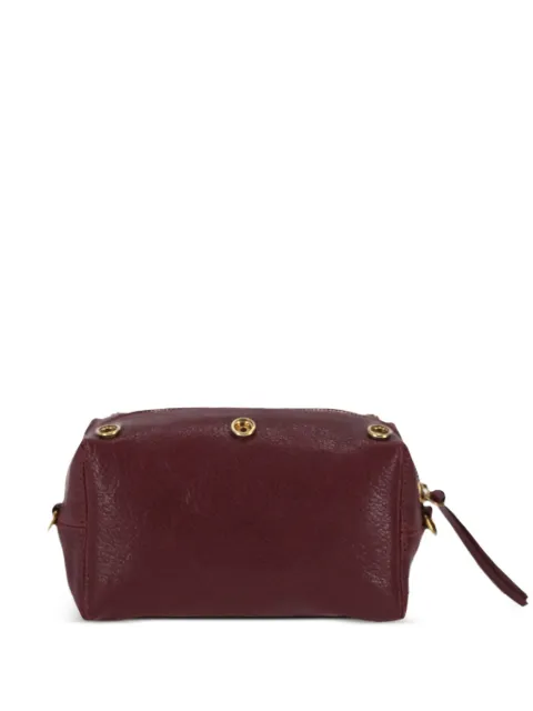 Jérôme Dreyfuss Lucky Case studs clutch bag Red 46LUCKCACH
