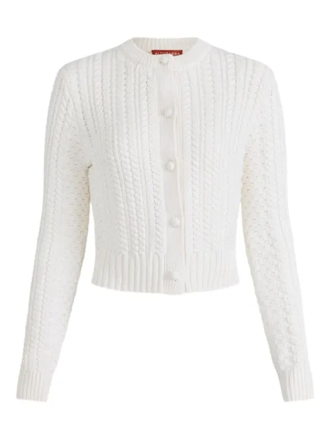 Altuzarra Patmae cable-knit cardigan White F1258811000100