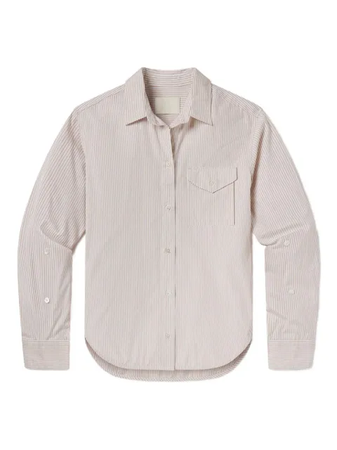 Citizens of Humanity striped pocket shirt Neutrals 93651852KHAKI