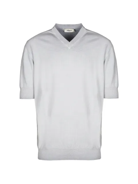 Altea V-neck short-sleeve T-shirt Grey 265104424