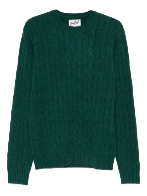 MC2 Saint Barth braid regent sweat Green REGE007