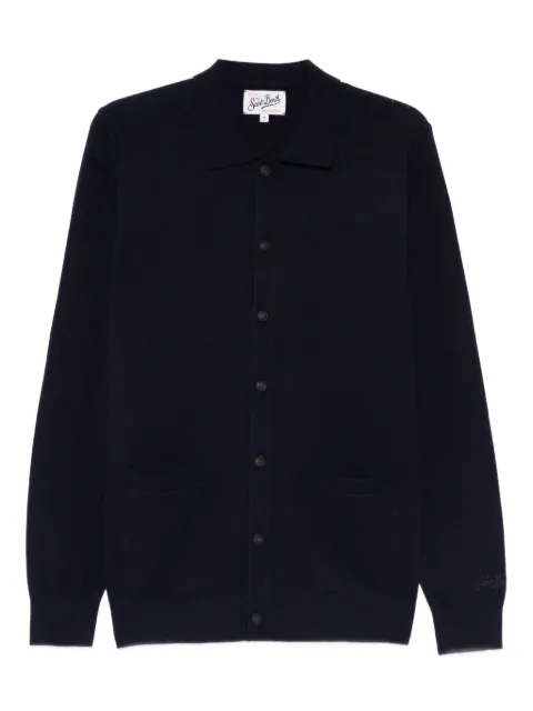 MC2 Saint Barth pocket hanover cardigan Blue HNO001