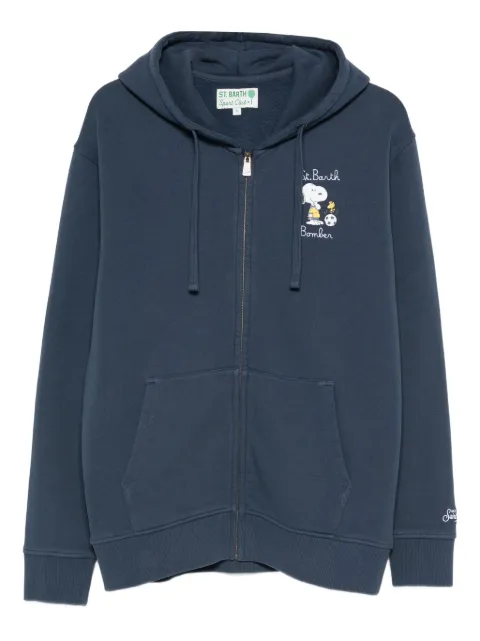 MC2 Saint Barth x Peanuts Mercer zip-up hoodie Blue MER0001