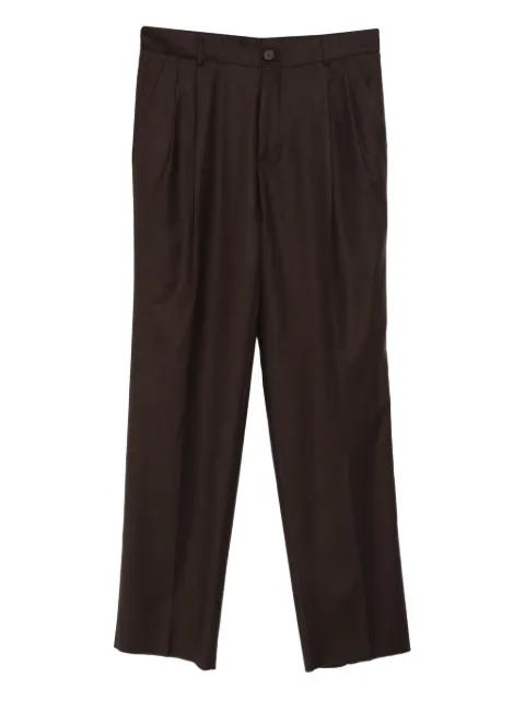 Manuel Ritz pleated trousers Brown 3932P1003250501