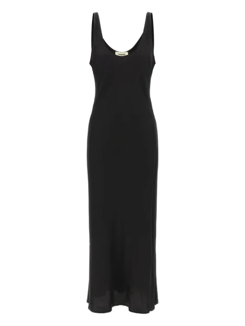 L'Agence Akiya midi dress Black 61120PLYBLAC