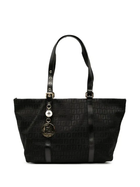 Fendi Pre-Owned 2000-2010 Zucchino Canvas Superstar tote bag Black B51G3LLCR3BSP4DU