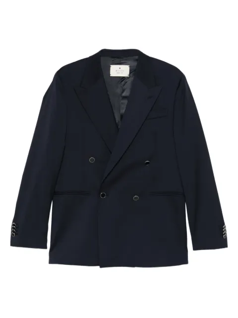 Manuel Ritz double-breasted button-up blazer Blue 3932G2002Y250500
