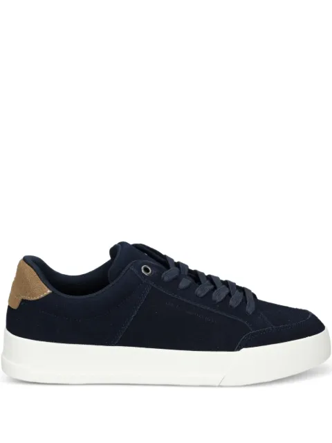 Tommy Hilfiger lace-up panelled suede sneakers Blue FM0FM05517