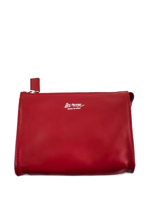 La-Rose leather make-up bag Red 50131