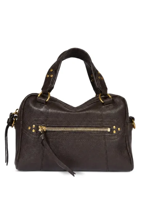 Jérôme Dreyfuss Lucky bowling zip tote bag Brown 46LUCKYBOMIBU