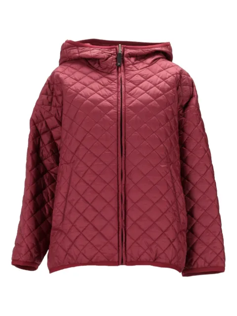 Max Mara quilted-hooded jacket Red 2529486074600