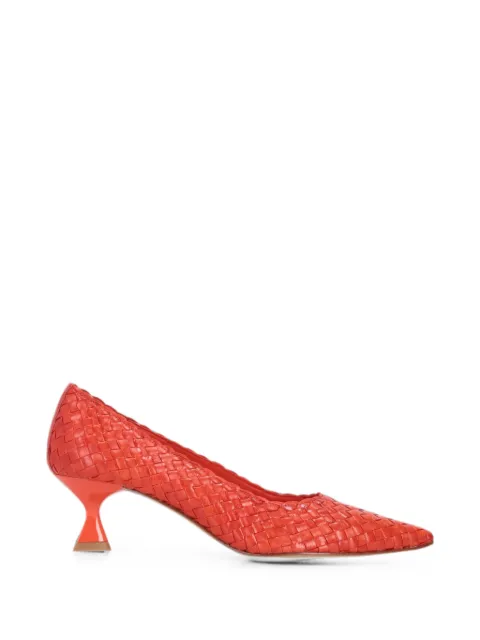 La-Rose Carol woven pointed-toe pumps Orange 10776000