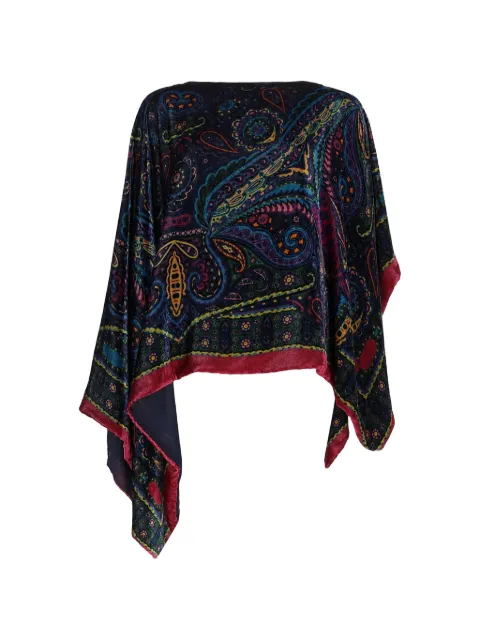 ETRO paisley-print top Black WRJA0146AKA81X0887