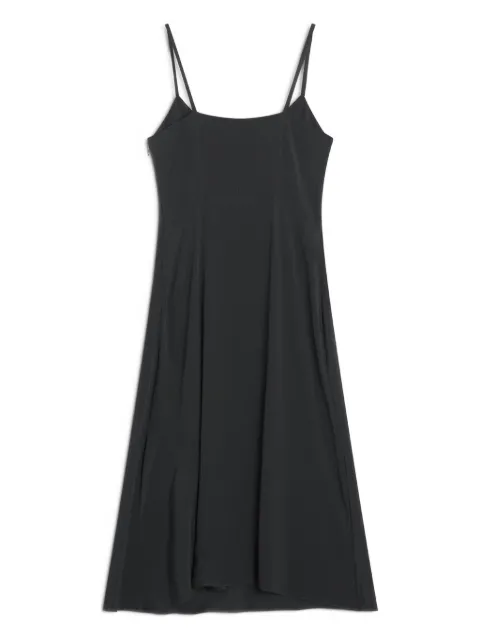 Maison Kitsuné spaghetti-strap midi dress Black PW01603WF4052P199