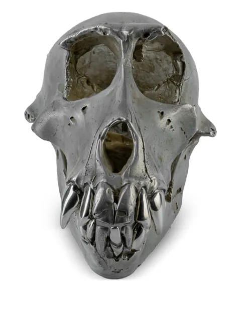 Parts of Four silver plated monkey skull Silver 14091ASPA