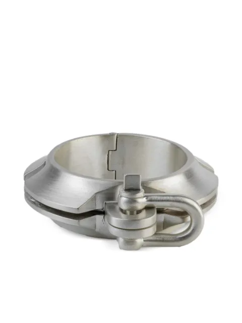 Parts of Four Restraint stearling-silver bracelet Silver 25121MA