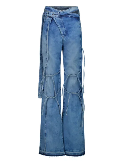 Ottolinger Strappy Signature Wrap jeans Blue 11720261703