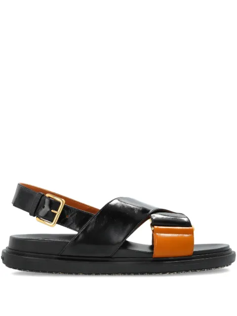 Marni criss-cross sandals Black FBMS015701P4574