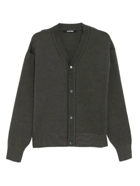 Jacquemus Buttoned cardigan Grey CDM00292CK00185