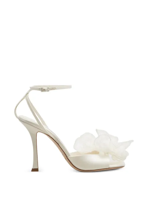 Jimmy Choo Mimmi ruffled sandals Neutrals MIMMI100