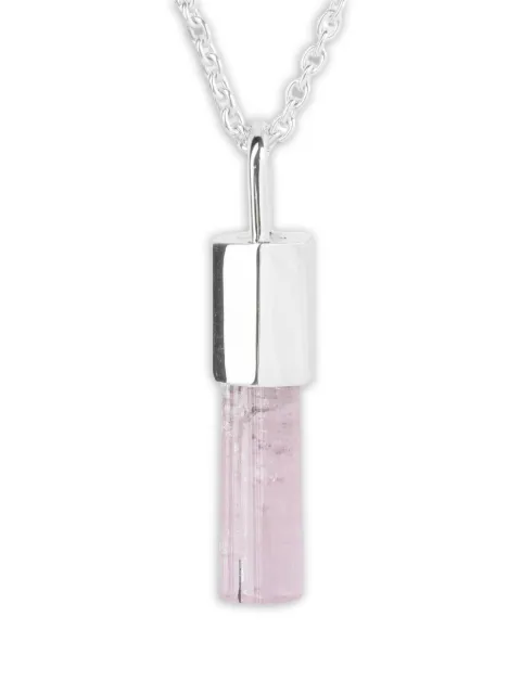 Parts of Four sterling silver Talisman rubellite necklace Silver K632PARBL
