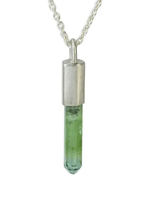 Parts of Four sterling silver talisman tourmaline necklace Silver K543MAVER