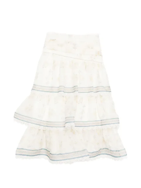 We Are Kindred Cynthia midi skirt Neutrals KIN5003F