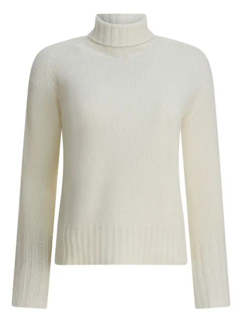 Drumohr roll-neck knitwear Neutrals L4K114TL102MILK