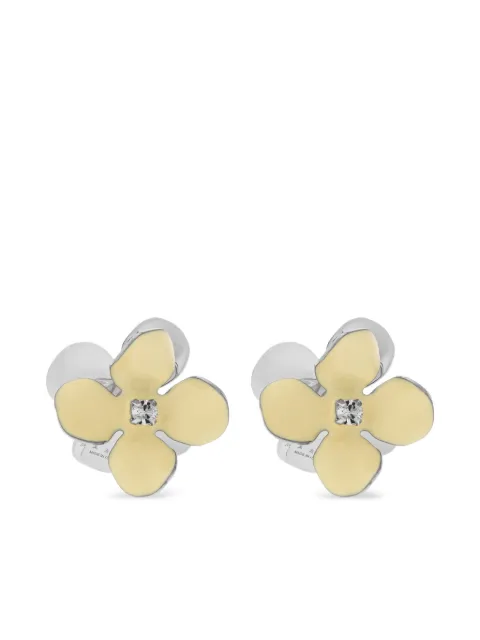 Marni floral-motif earrings Silver ORMV0634A0P652700Y11