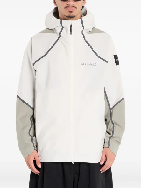 adidas Nat Geo Climaproof hooded jacket Neutrals KC2342