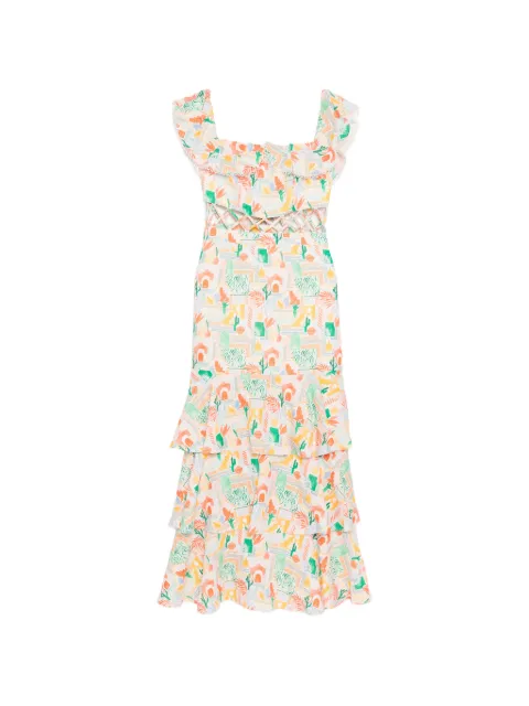 We Are Kindred Olivia maxi dress Orange KIN5017T