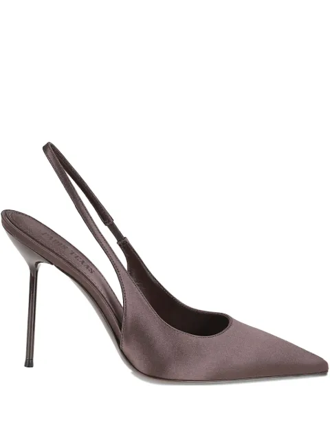 Paris Texas 105mm pointed-toe helled pumps Brown PX913XTSAT