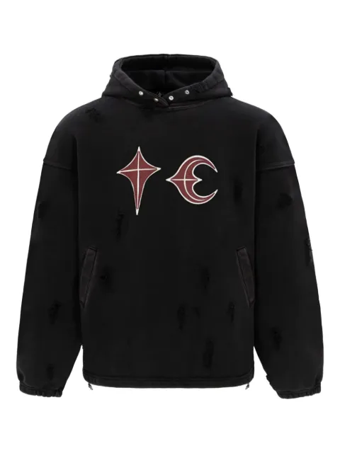 THUG CLUB Rock hoodie Black TC24SS0401